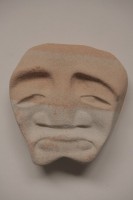 Originálna kamenná socha,Zeolit Tvár - kamenná socha